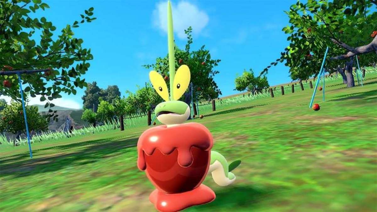 Dipplin apple pokemon Teal Mask